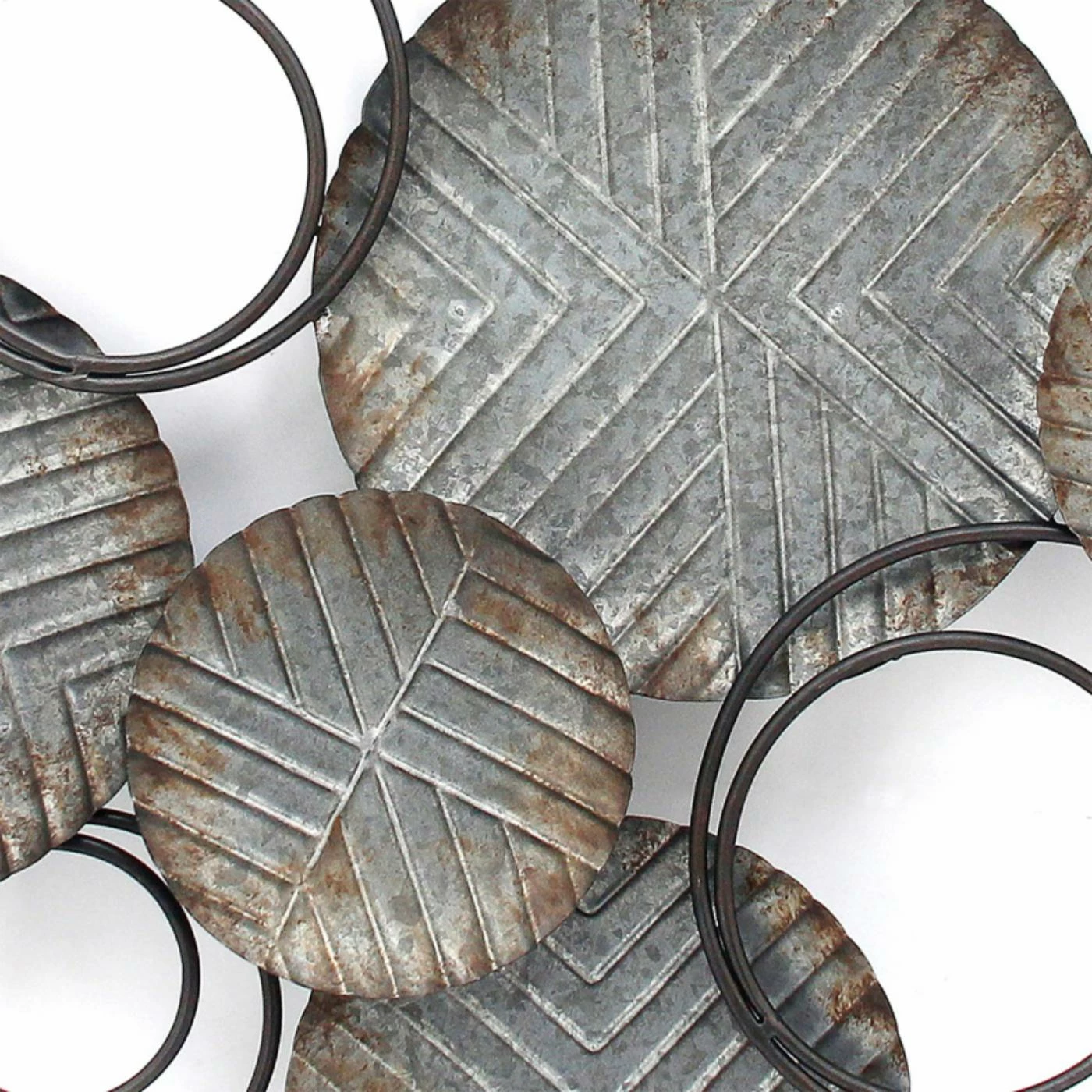 Budget โ๏ธ Metal Stratton Home Decor Galvanized Plates Wall Decor ๐ - Image 4