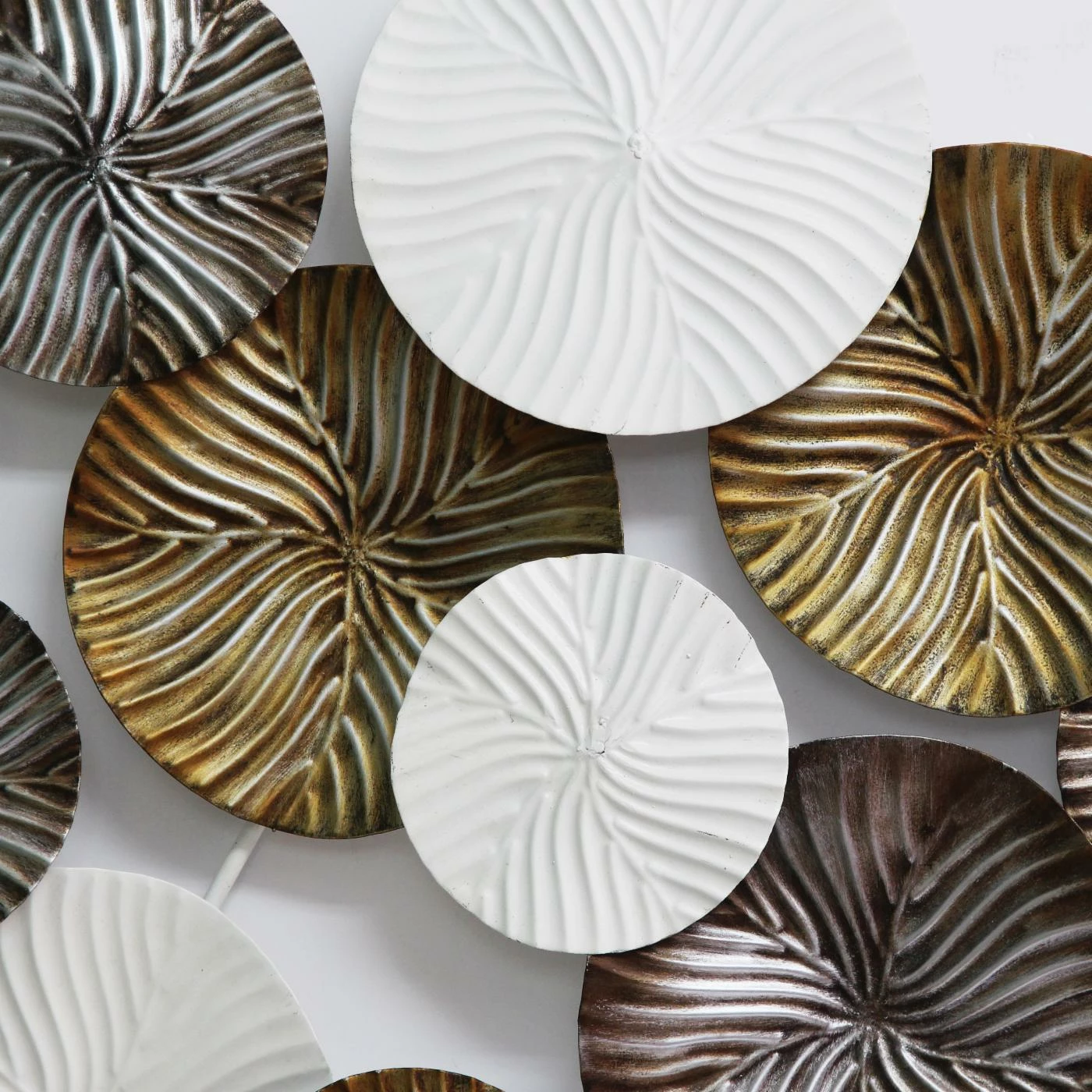 Buy ๐ Metal Stratton Home Decor Claudette Modern Wall Sculpture ๐ - Image 4