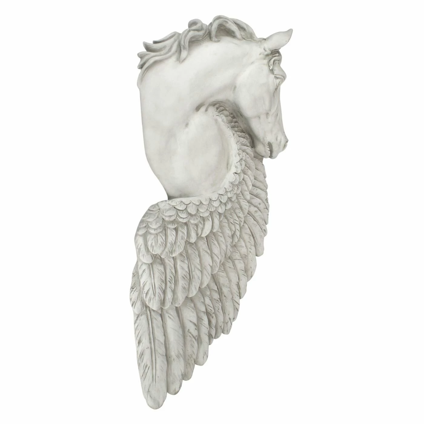 Hot Sale 🔥 Wicker Design Toscano Wings Of Fury Pegasus Horse Wall Sculpture ⌛ - Image 4