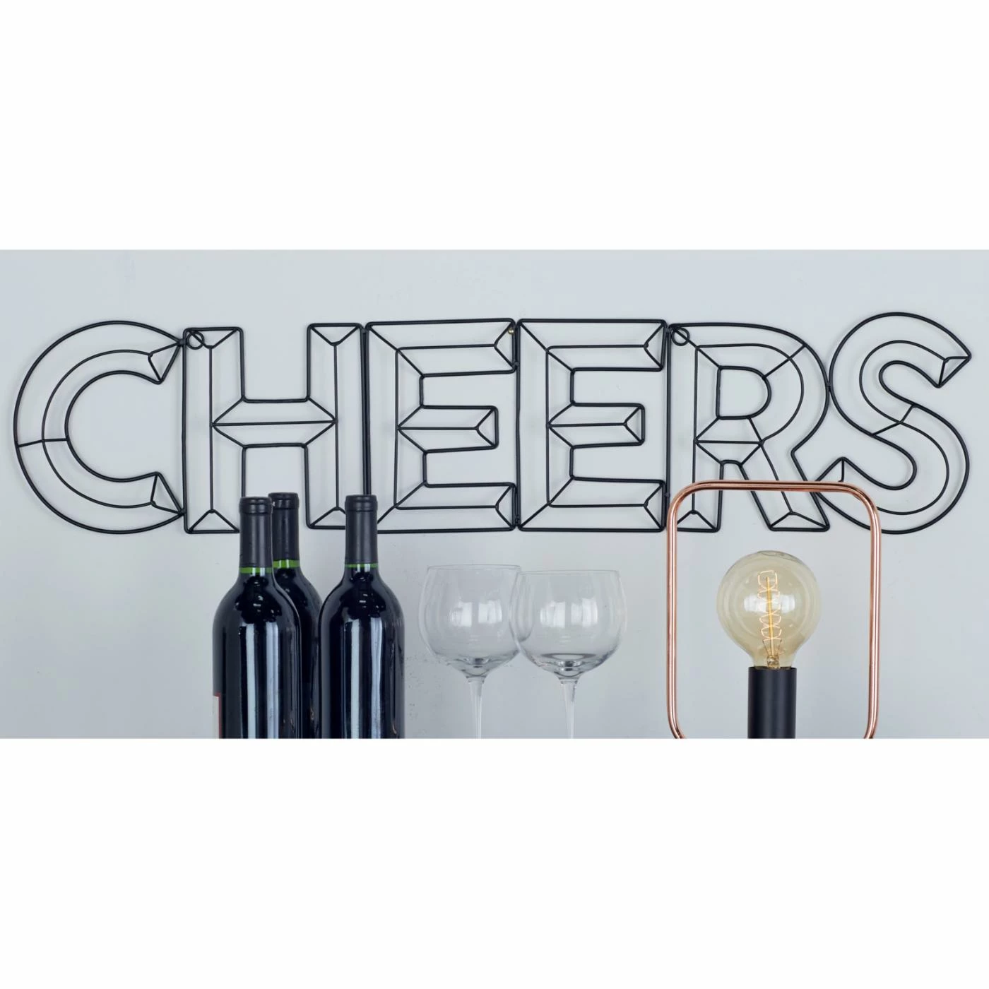 Discount π Metal DecMode Iron Cheers Wall Sign π - Image 6