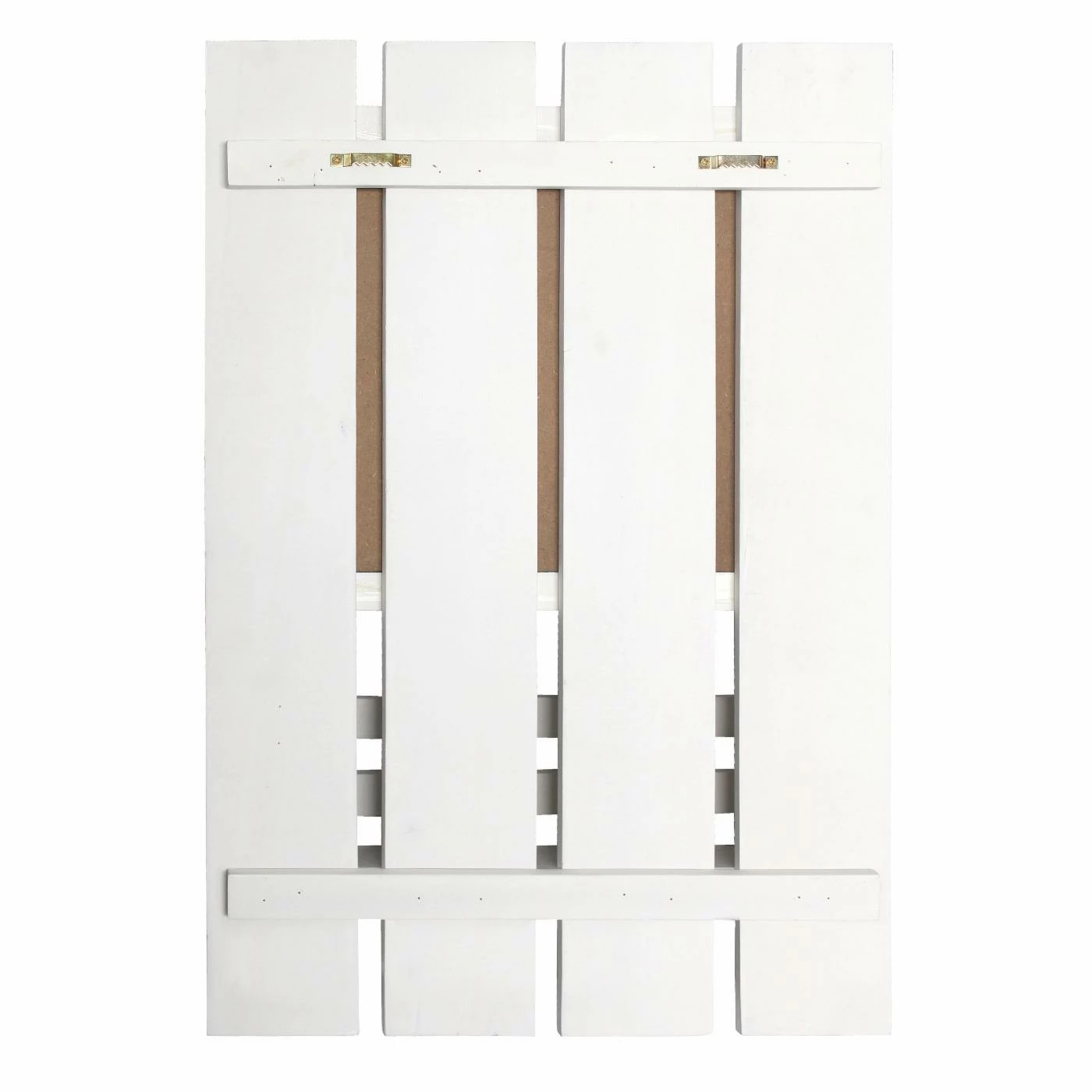 Brand new โ Wood Elegant Designs Chalkboard Sign With Key Holder Hooks And Mail Storage ๐ - Image 8