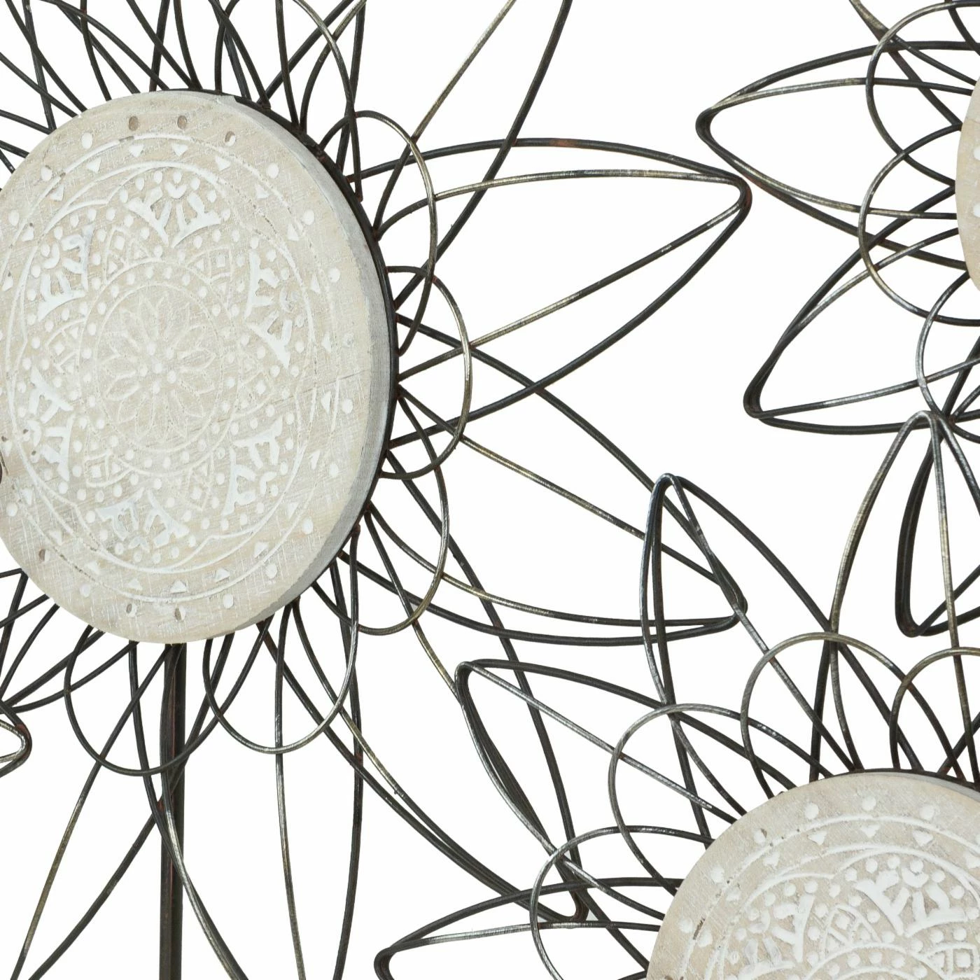 Cheap β Wood Aspire Home Accents Whitney Metal Flower Wall Decor π - Image 3