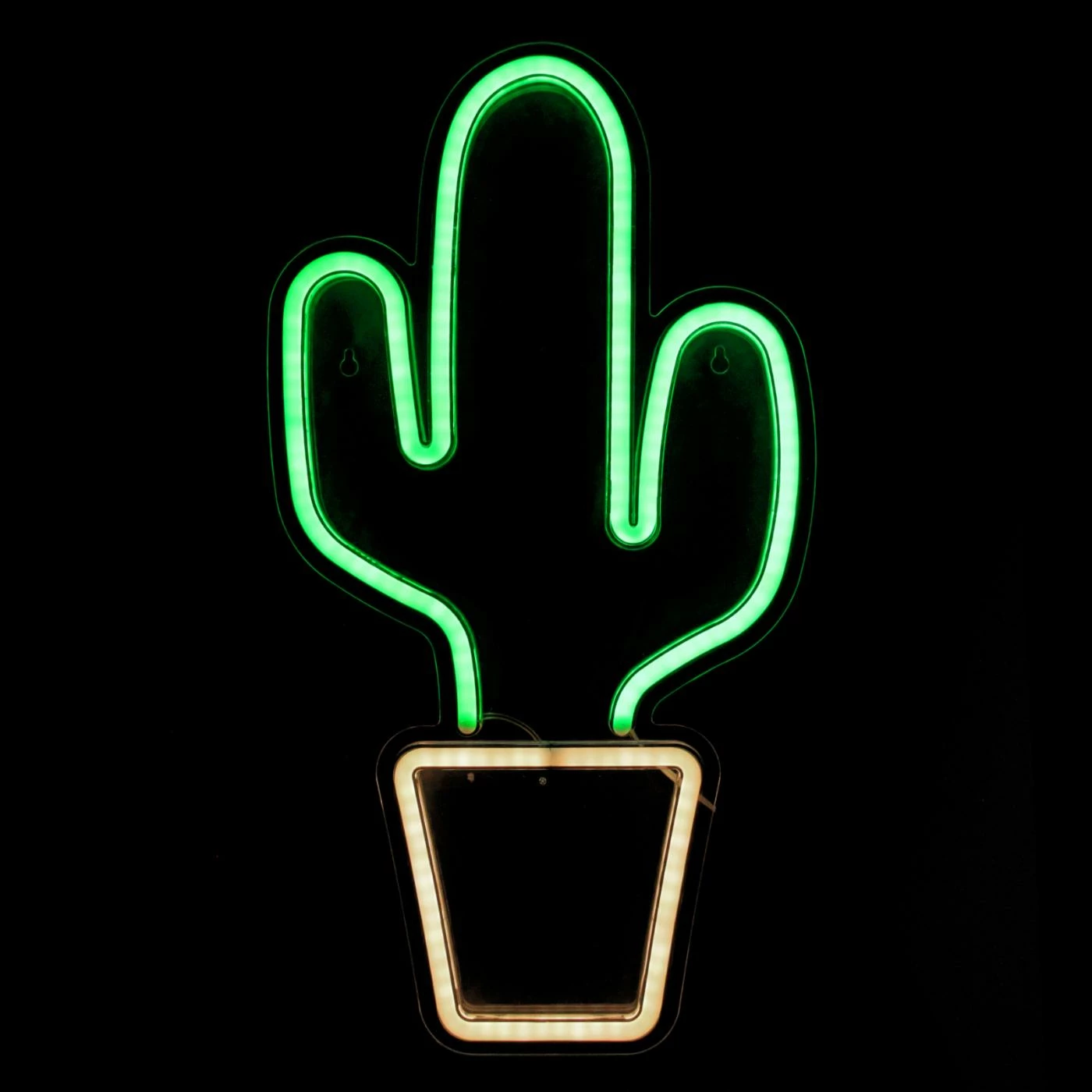 Brand new โจ Resin Northlight Neon Style Lighted Cactus Window Sign โค๏ธ - Image 2