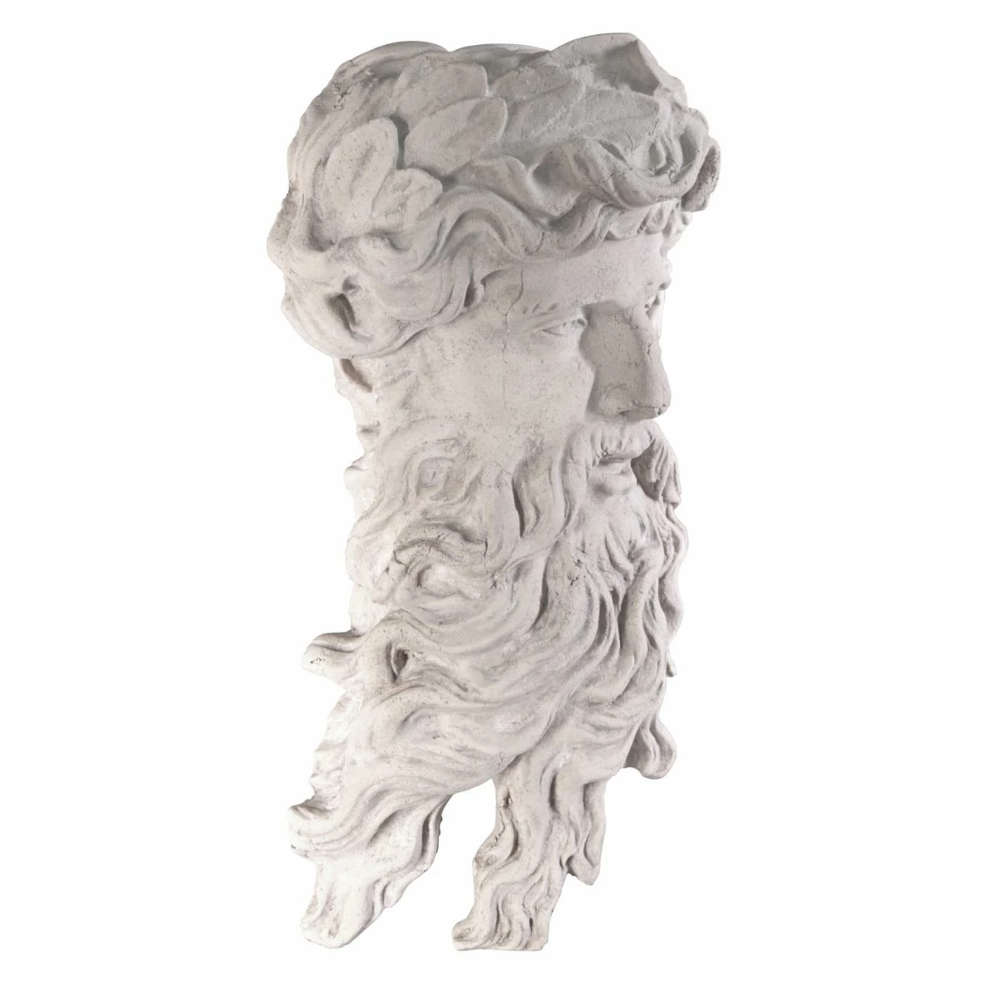 Brand new ๐คฉ Wicker Design Toscano Greek God Of The Sea Poseidon Wall Sculpture ๐ - Image 3