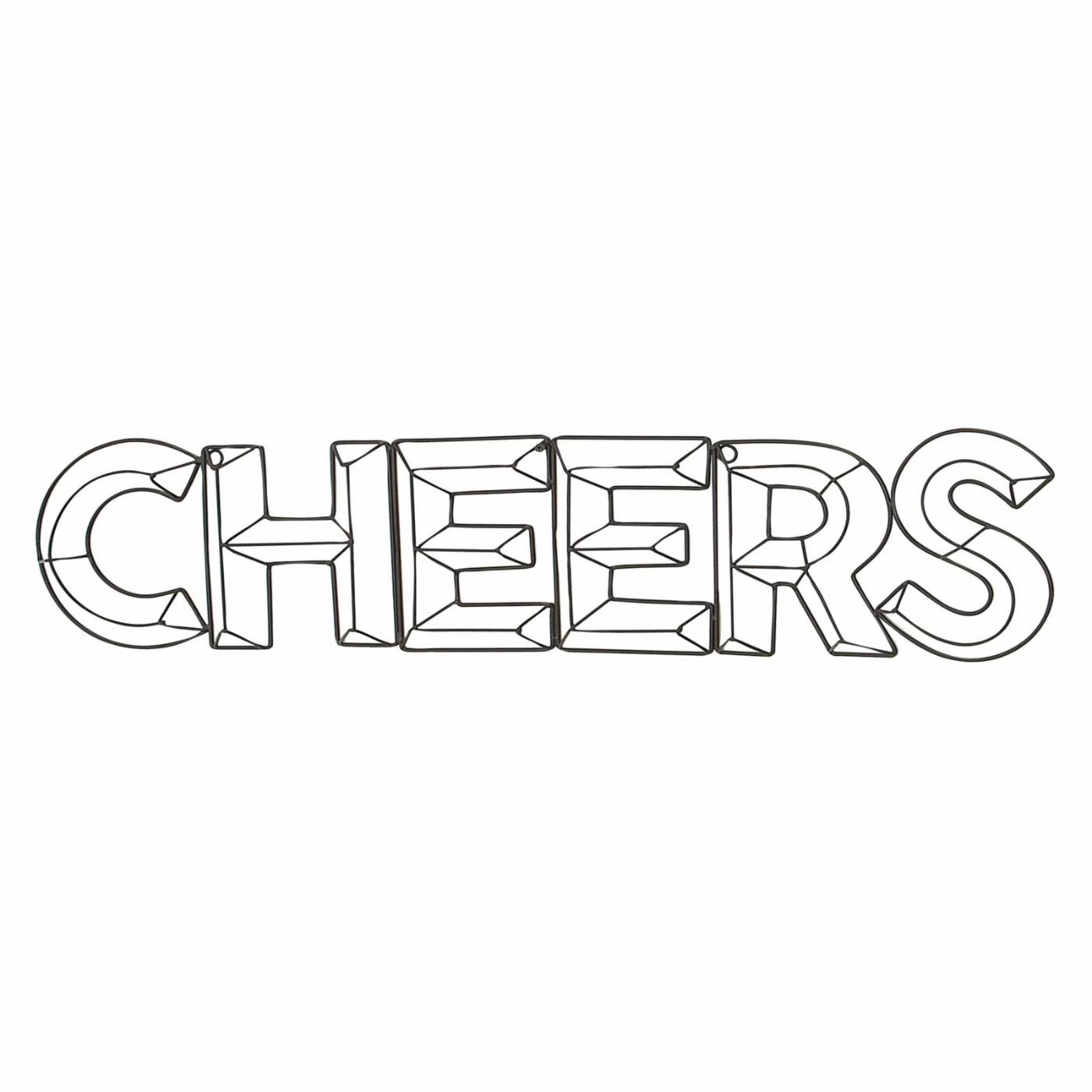 Discount π Metal DecMode Iron Cheers Wall Sign π - Image 3