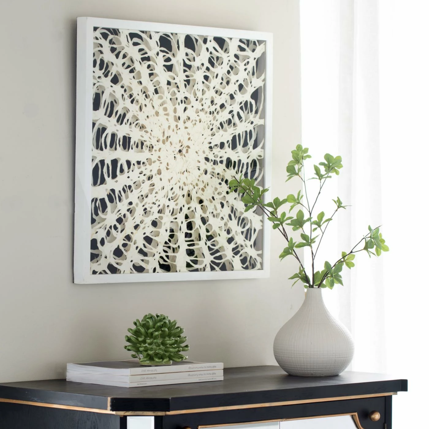 Best deal ⭐ A & B Home Upholstered A & B Home Couture Starburst Wall Art 👍 - Image 2