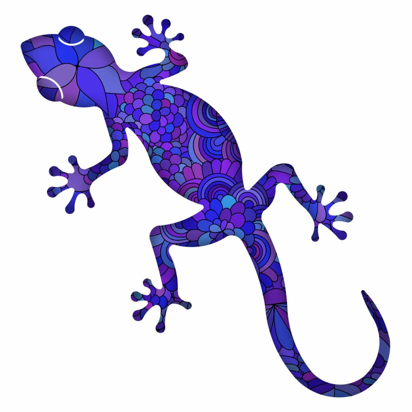 Coupon โญ Metal Next Innovations Gecko Clementine Wall Art - Set Of 3 โค๏ธ - Image 2