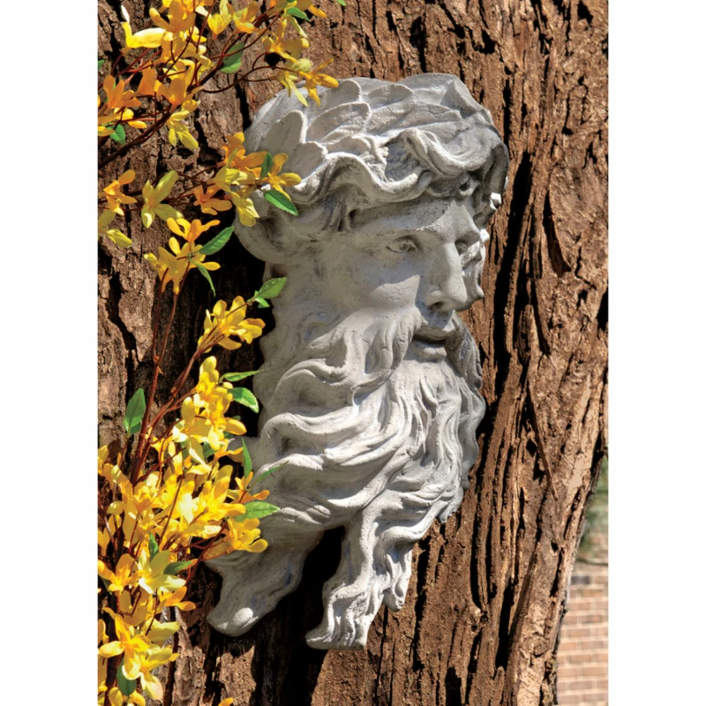Brand new ๐คฉ Wicker Design Toscano Greek God Of The Sea Poseidon Wall Sculpture ๐ - Image 2