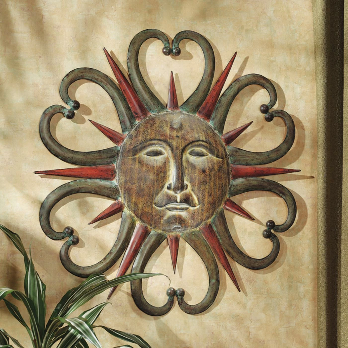 Promo ๐ Design Toscano Dance Of The Sun Metal Wall Sculpture ๐ - Image 2