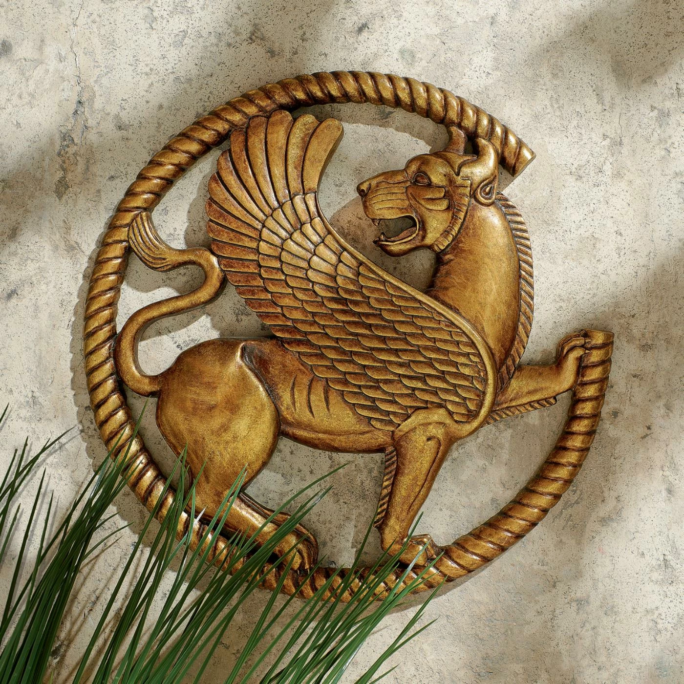 Deals โค๏ธ Wicker Design Toscano Persian Griffin Wall Sculpture ๐ - Image 2