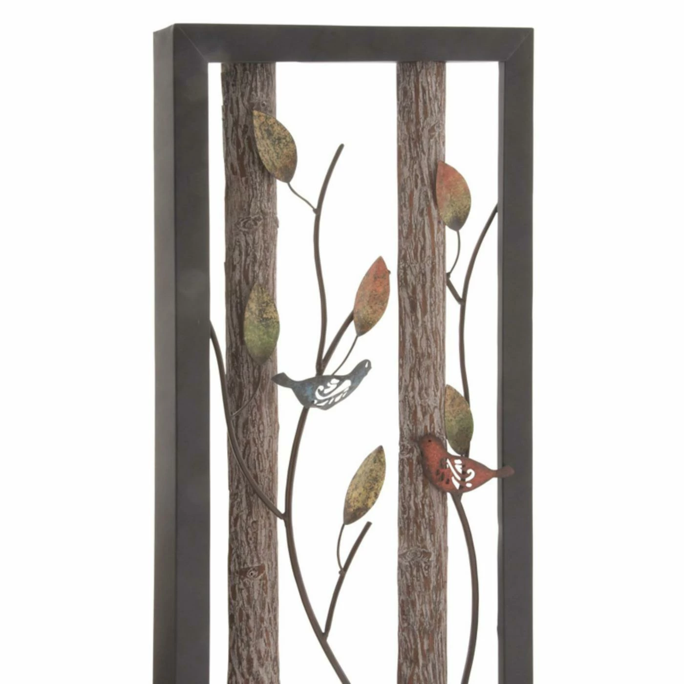 Best Pirce π Wood DecMode Tree Trunks, Vines And Birds Wall Sculpture - Set Of 2 βοΈ - Image 2