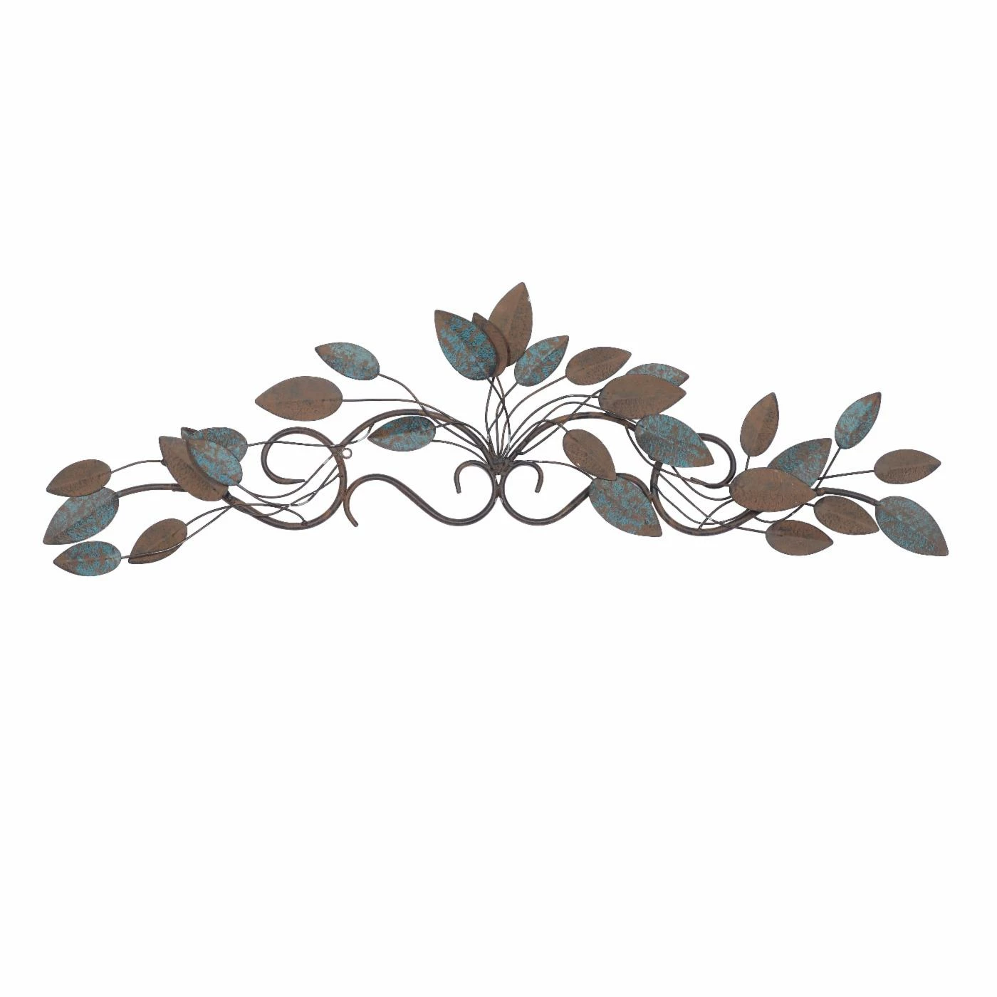 Deals π₯° DecMode Horizontal Metal Leaf Wall Sculpture 𧨠- Image 2