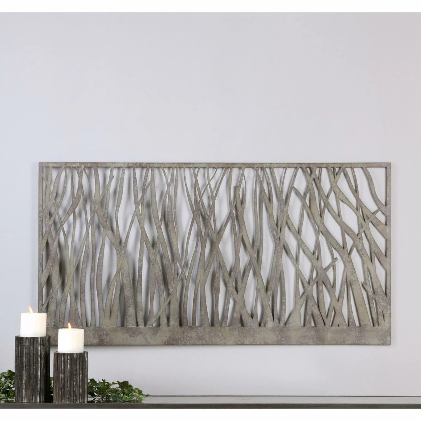 Flash Sale ✔️ HN Home Fajardo Transitional Metal Wall Art - 60W X 30H In. 🎉 - Image 2