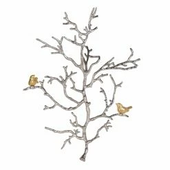 Buy 🧨 A & B Home Metal A & B Home Silver Alterlier Branch Wall Sculpture 😀
