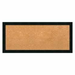 Deals ✔️ Amanti Art Mezzanotte Black Framed Cork Board 🤩