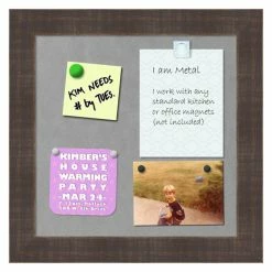 Cheapest 🔥 Wood Amanti Art Whiskey Brown Rustic Framed Magnetic Board 🤩