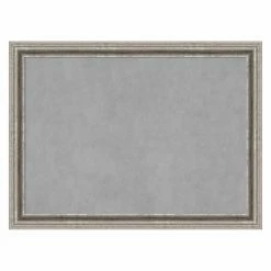 Promo 🥰 Wood Amanti Art Bel Volto Silver Framed Magnetic Board 🤩