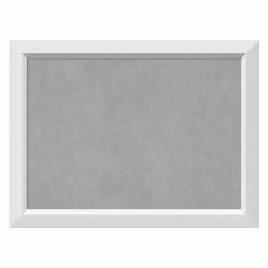 Outlet 🤩 Wood Amanti Art Blanco White Framed Magnetic Board 🛒