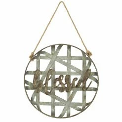 Discount 🧨 Aspire Home Accents Blessed Metal Wall Decor ✔️