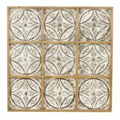 Coupon 🥰 Aspire Home Accents Sproule Large Wood Wall Decor 😍