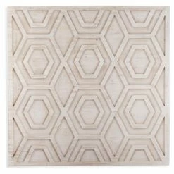 Cheap 🔔 Wood Bassett Mirror Company Geometric Wall Accent ❤️