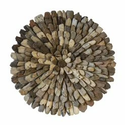 Promo 😍 3R Studios Driftwood Sunburst Wall Sculpture 🌟