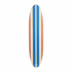 Best reviews of ✔️ Wood Creative Co-Op Coastal Wide Striped Surfboard Wall Décor 🔥