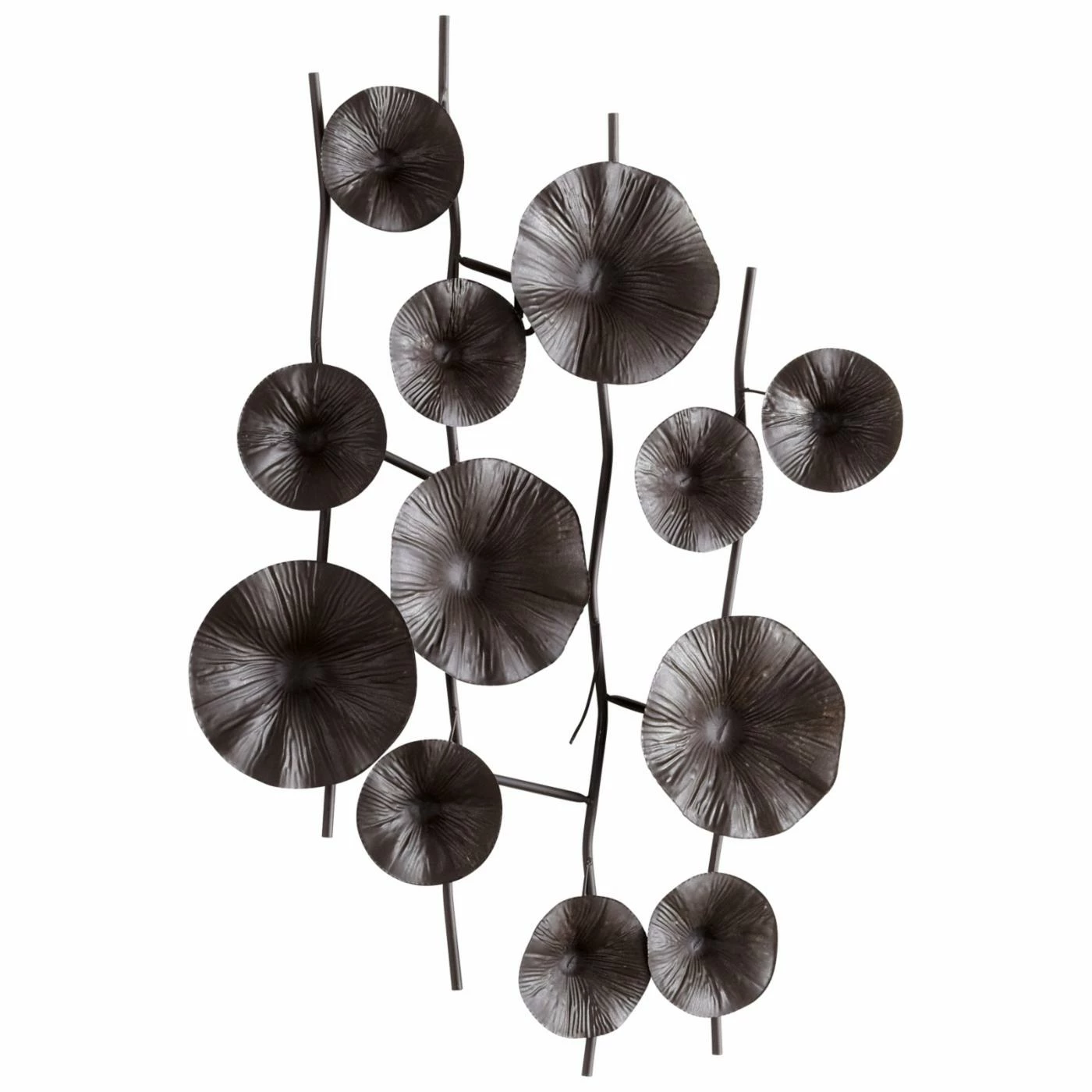 Discount โญ Metal Cyan Design Poppy Wall Accent ๐ฅฐ