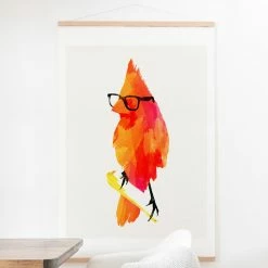 Buy 🧨 Fabric Deny Designs Punk Bird Wall Scroll 🎉