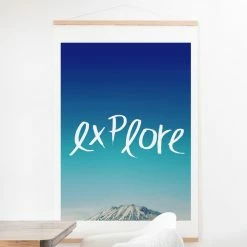 Discount 🔔 Wood Deny Designs Explore Wall Scroll 🔥