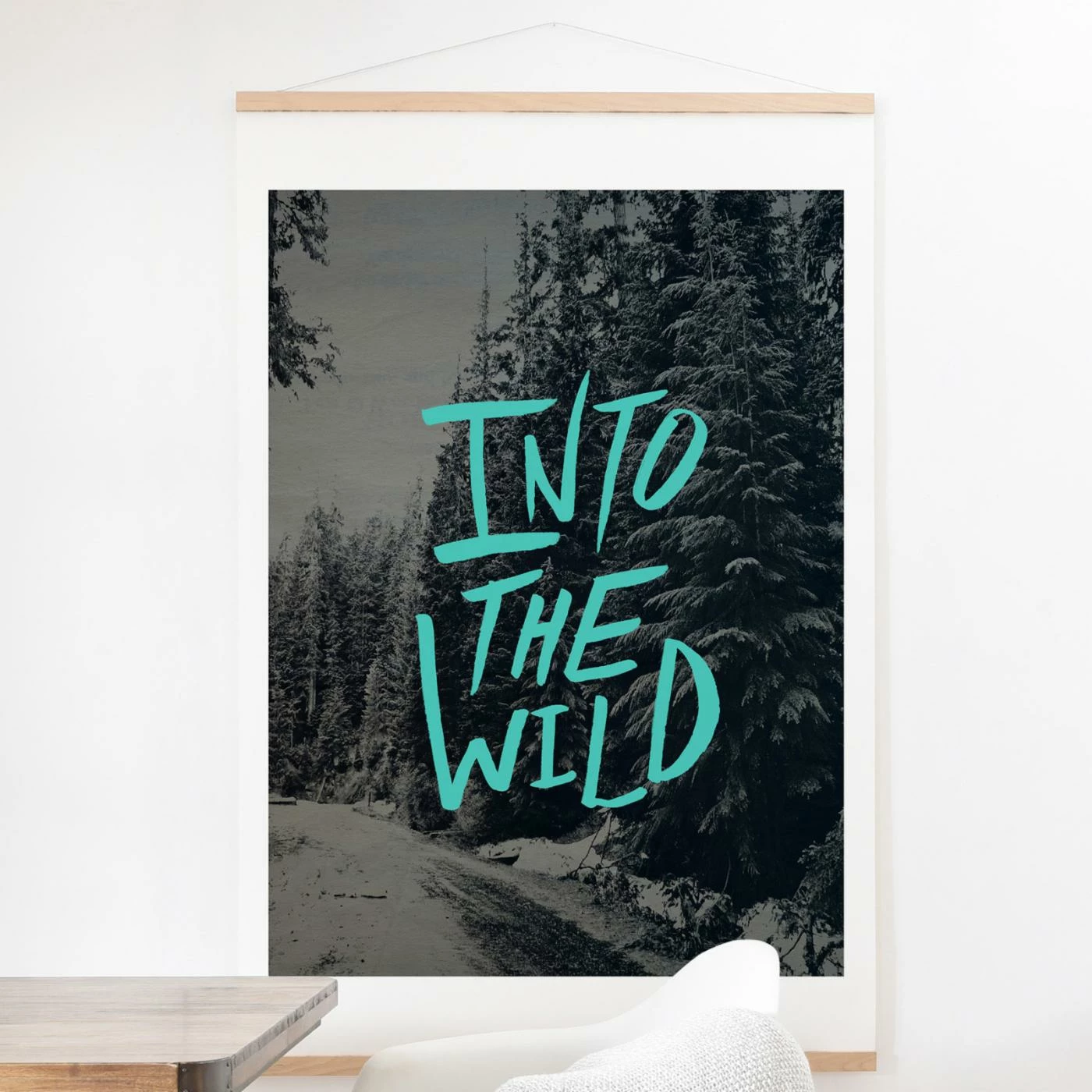 Best Sale ๐ Fabric Deny Designs Into The Wild 3 Wall Scroll ๐ฅฐ