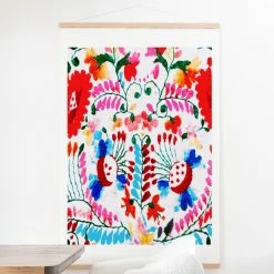 Best deal 👍 Upholstered Deny Designs Mexican Surf Trip Wall Scroll ⭐