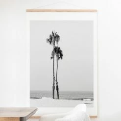 Best Sale 😍 Upholstered Deny Designs Two Palms Wall Scroll 😉