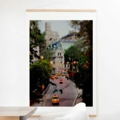 Budget 🧨 Upholstered Deny Designs New York At Night Wall Scroll ✨