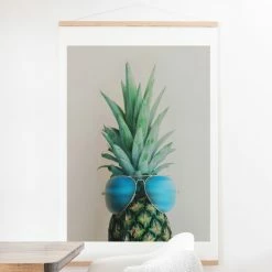 Buy 👏 Upholstered Deny Designs Pineapple In Paradise Wall Scroll 🥰