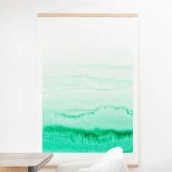 Best reviews of 🤩 Upholstered Deny Designs Within The Tides Pistachio Wall Scroll 👏