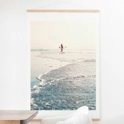Cheapest 🛒 Upholstered Deny Designs Surfer Dude Wall Scroll 🧨