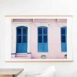 Best Sale 🧨 Upholstered Deny Designs New Orleans Color Ii Wall Scroll ⌛