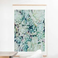 Wholesale 🤩 Fabric Deny Designs My Desert Blue Wall Scroll 🔔