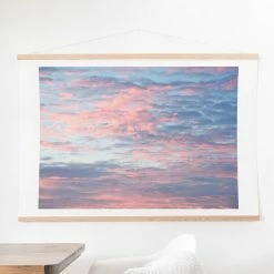 Best Pirce 💯 Upholstered Deny Designs Dream Beyond The Sky 2 Wall Scroll 😀