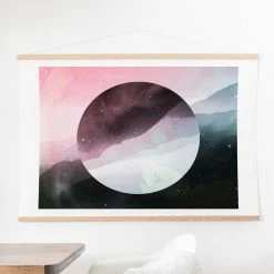 Best Pirce 🎁 Upholstered Deny Designs Serenity In Rose Wall Scroll 😉