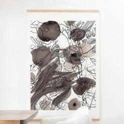 Promo 🛒 Upholstered Deny Designs Life Flow Wall Scroll 🔥