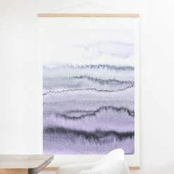 Best reviews of 🎉 Fabric Deny Designs Within The Tides Lilac Gray Wall Scroll 👏
