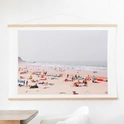 Hot Sale 🧨 Upholstered Deny Designs At The Beach Wall Scroll 😍