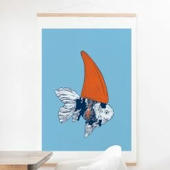 Top 10 😀 Upholstered Deny Designs Big Fish In A Small Pond Wall Scroll 😀