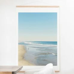 Flash Sale 👍 Fabric Deny Designs Huntington Beach Wall Scroll ⌛