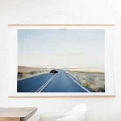 Buy 🧨 Upholstered Deny Designs Buffalo Crossing Wall Scroll 🧨