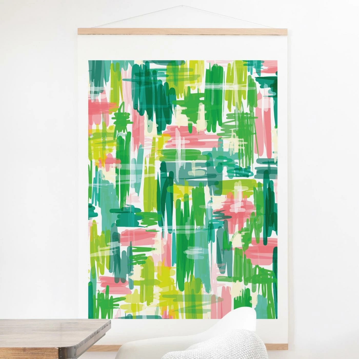 Brand new š Upholstered Deny Designs Tropical Abstract Wall Scroll š