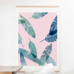 Best Pirce ⌛ Wood Deny Designs Peaches N Cream Wall Scroll ⌛