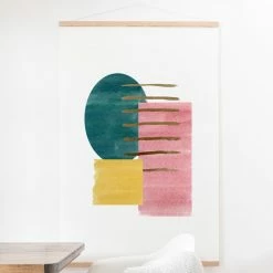 Buy 😉 Fabric Deny Designs Compounds Wall Scroll 🤩